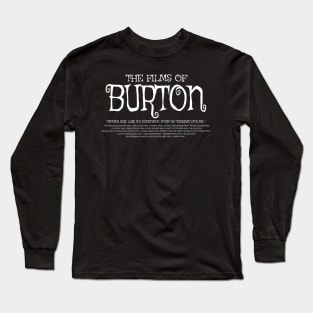 The Films of Burton - 2 Long Sleeve T-Shirt